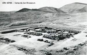 Ain-Sefra - 1er Chasseurs - Vue aerienne sur le Camp
